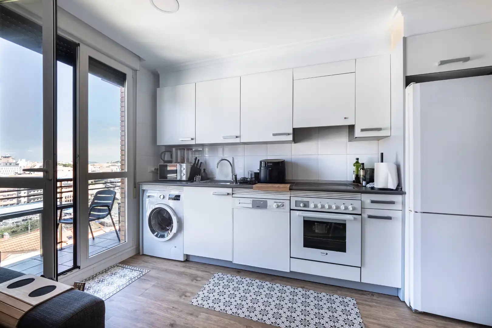 Cocina de Piso en venta en Bilbao  con Calefacción, Trastero y Amueblado
