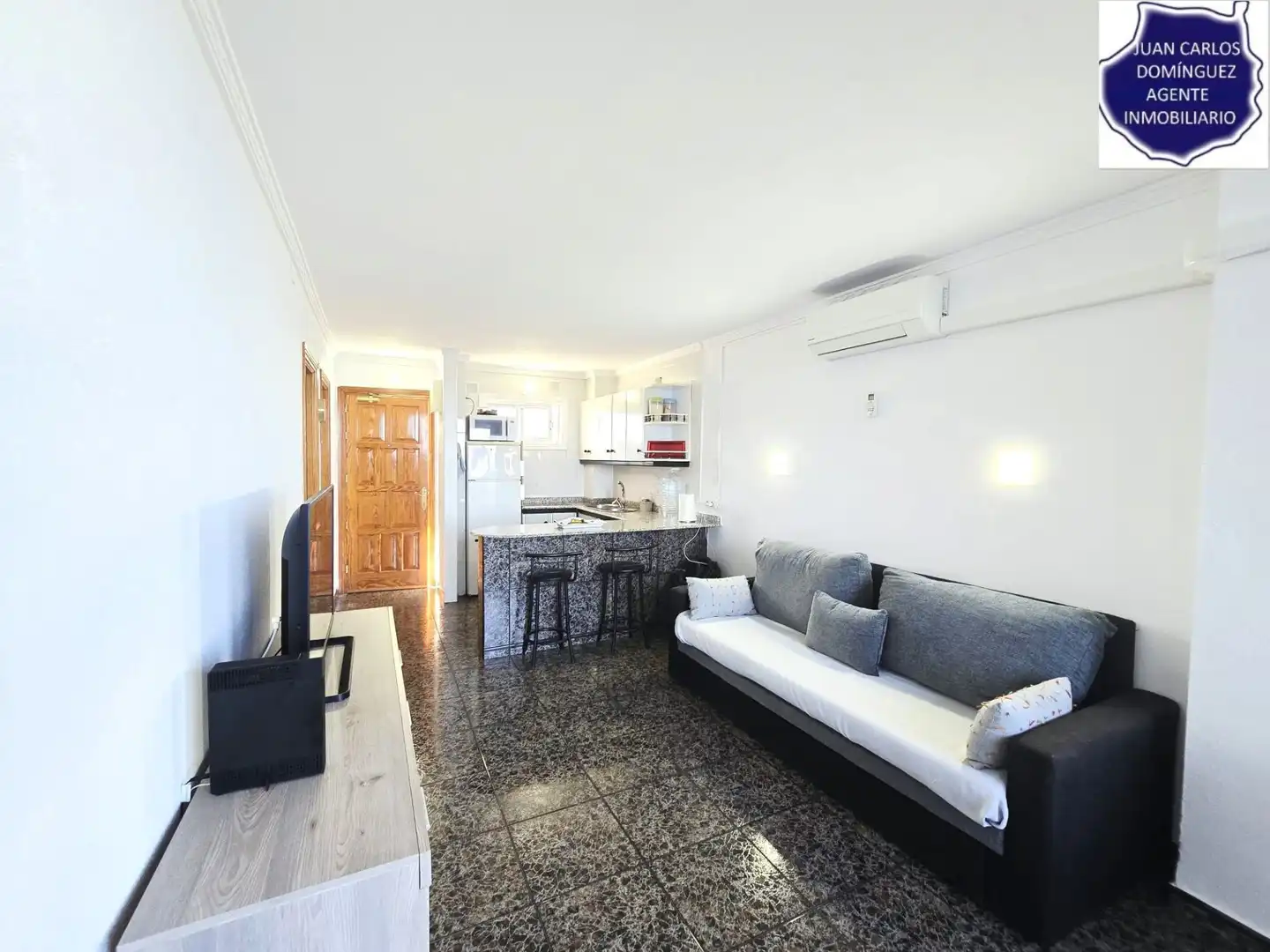 Wohnzimmer von Wohnungen zur Miete in San Bartolomé de Tirajana mit Klimaanlage, Möbliert und Gemeinschaftspool