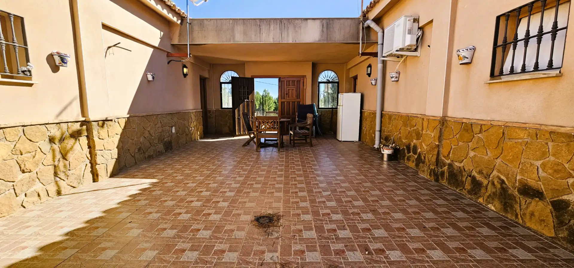 Terrassa de Casa o xalet en venda en Aledo amb Jardí privat, Terrassa i Traster