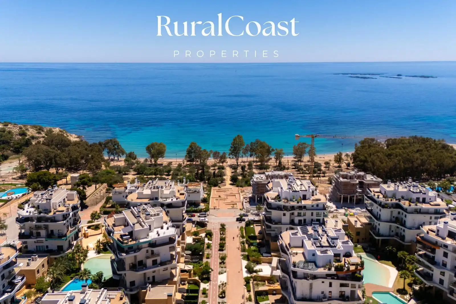 Vista exterior de Dúplex en venta en Villajoyosa / La Vila Joiosa con Aire acondicionado, Terraza y Trastero