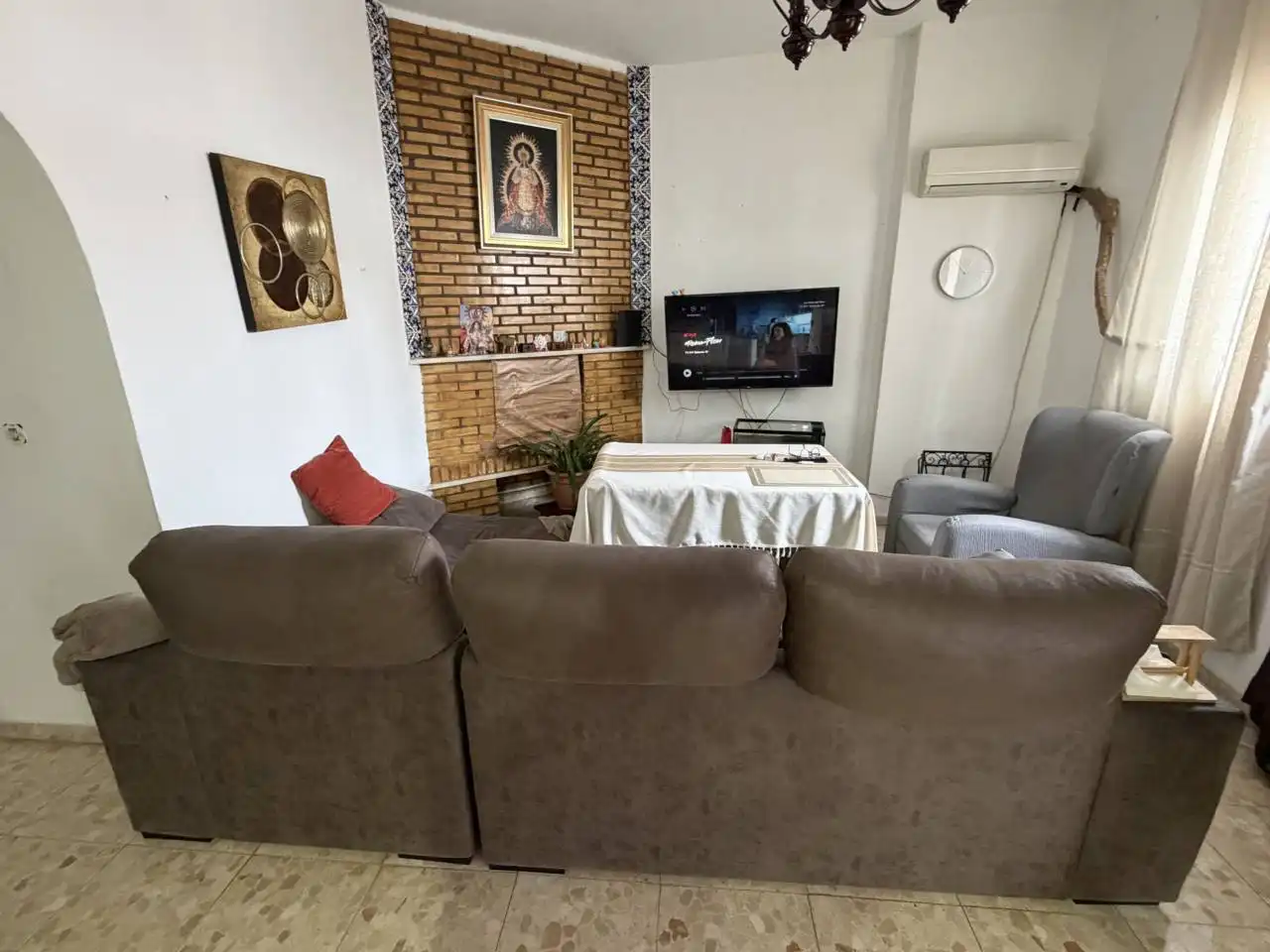Living room of Houses for sale in Moguer  with Terrace