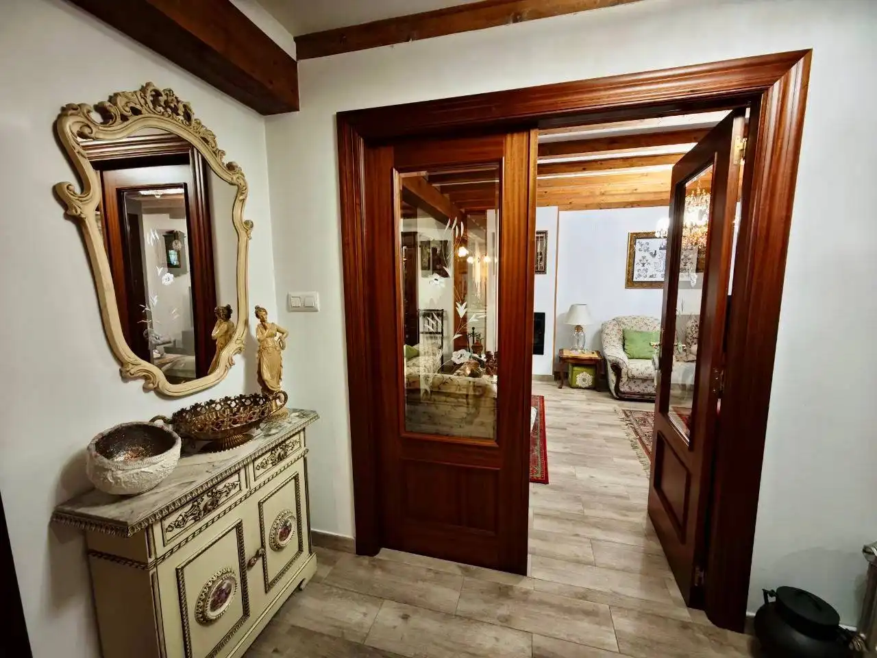 Casa adosada en venda en Rebolledo de la Torre amb Calefacció, Parquet i Moblat