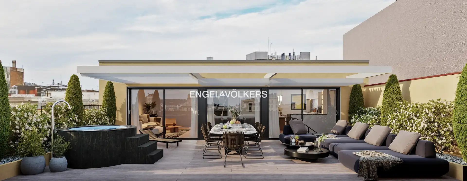 Terrace of Attic for sale in Barcelona  with Air Conditioner, Heating and Parquet flooring