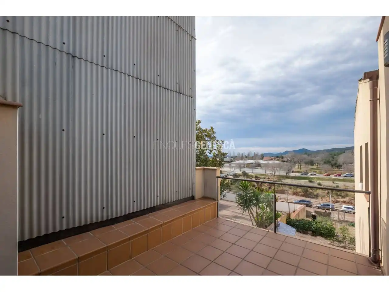 Terrasse von Wohnung zum Verkauf in Matadepera mit Heizung, Parkett und Terrasse