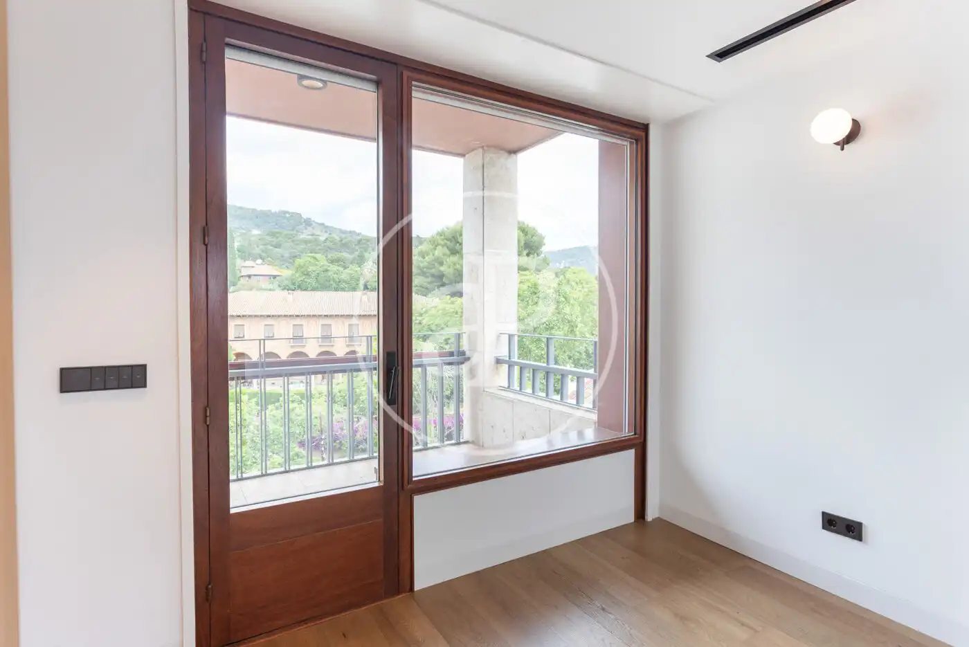 Terraza de Piso de alquiler en Barcelona con Aire acondicionado, Calefacción y Jardín privado