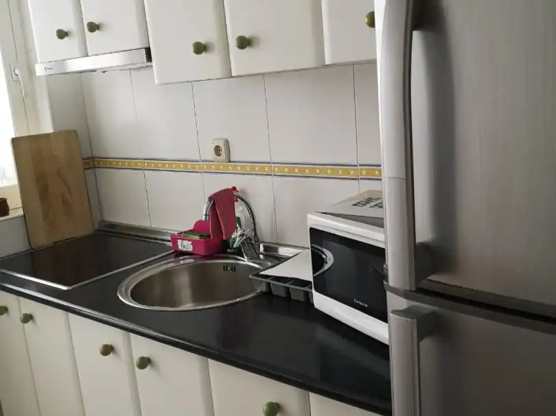 Cuina de Pis de lloguer en Málaga amb Aire condicionat, Calefacció i Terrassa
