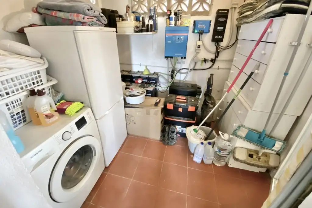 Cocina de Finca rústica en venta en Mijas con Jardín privado, Terraza y Piscina