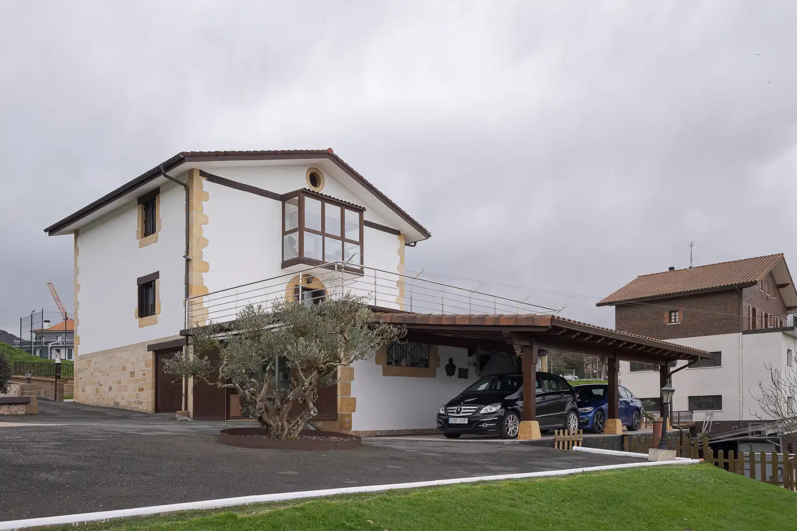 Exterior view of Houses for sale in Lasarte-Oria  with Heating, Private garden and Terrace