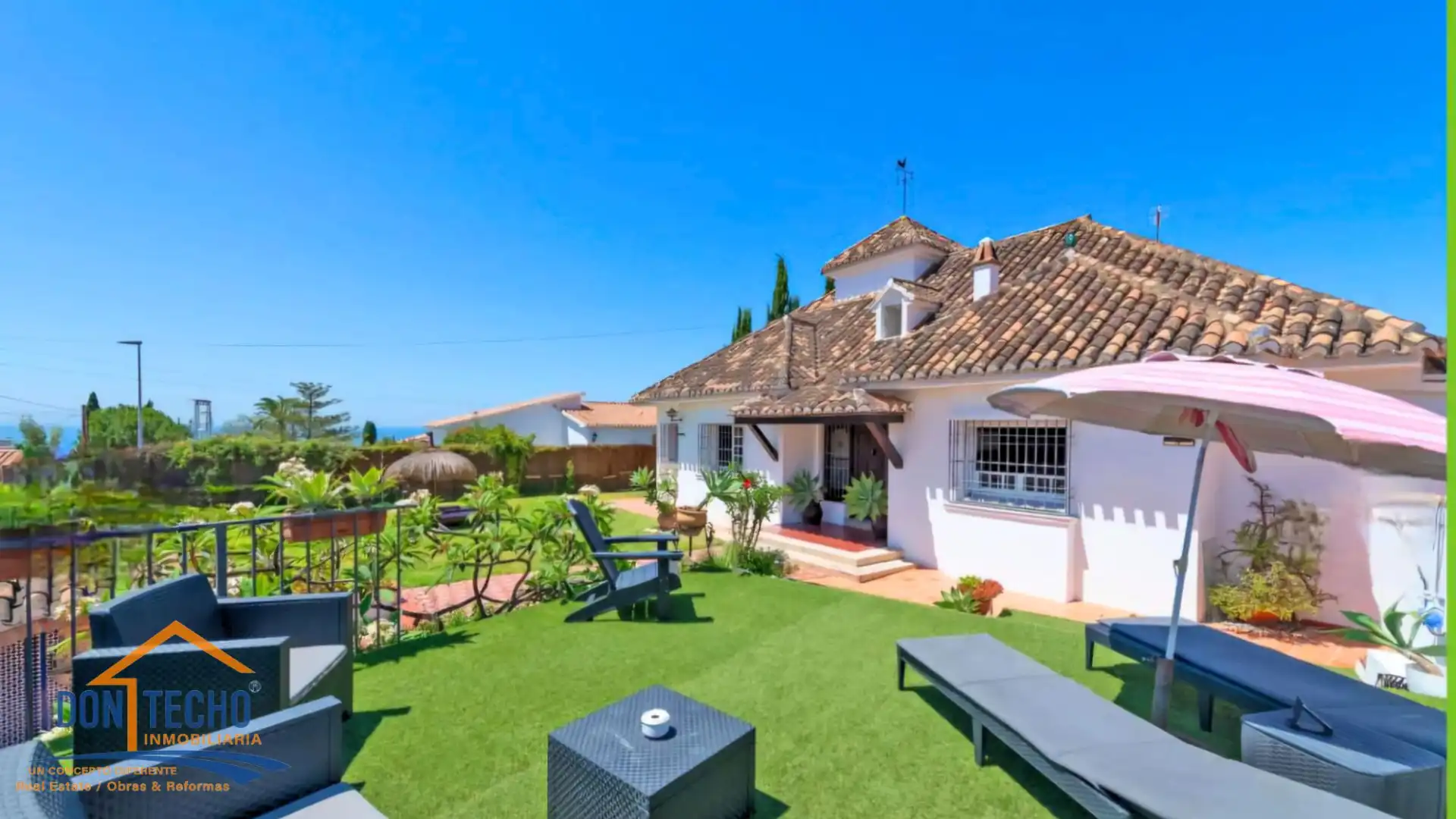 Jardín de Casa o chalet en venta en Rincón de la Victoria con Aire acondicionado, Jardín privado y Terraza