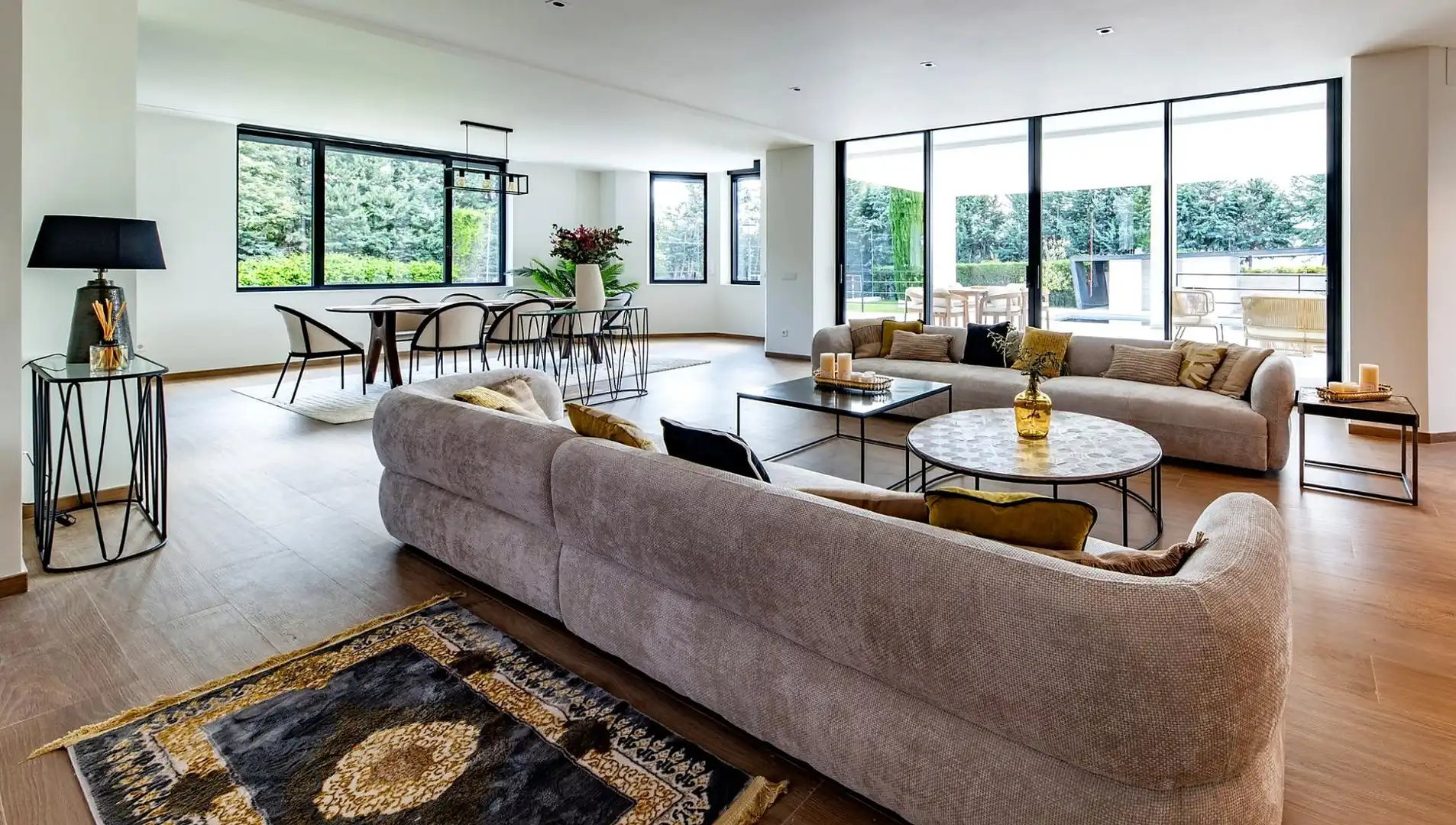 Sala de estar de Casa o chalet en venta en Boadilla del Monte con Calefacción y Piscina