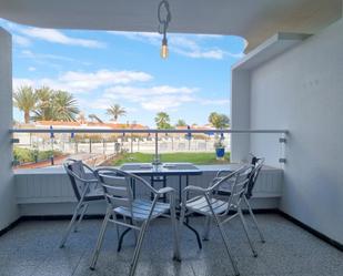 Terrassa de Apartament de lloguer en San Bartolomé de Tirajana amb Terrassa, Moblat i Piscina comunitària