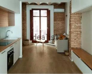 Kitchen of Flat to rent in  Valencia Capital  with Air Conditioner, Furnished and Balcony