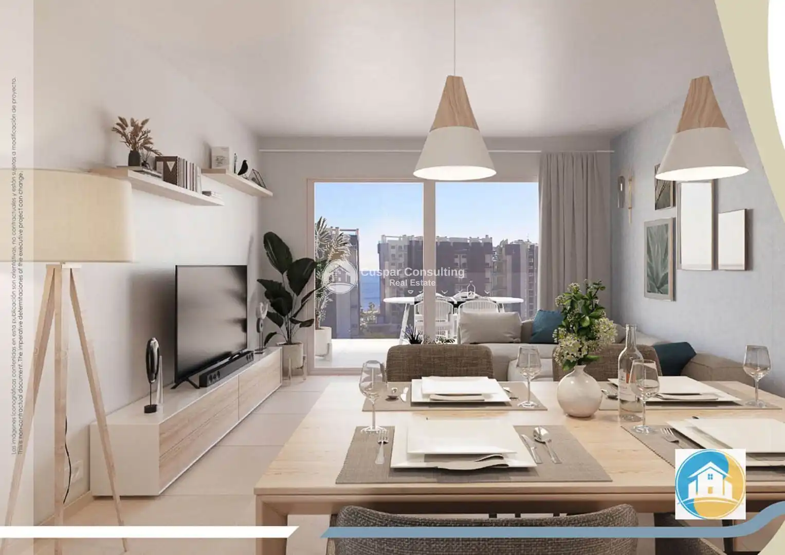 Sala de estar de Apartamento en venta en Orihuela con Aire acondicionado, Calefacción y Terraza