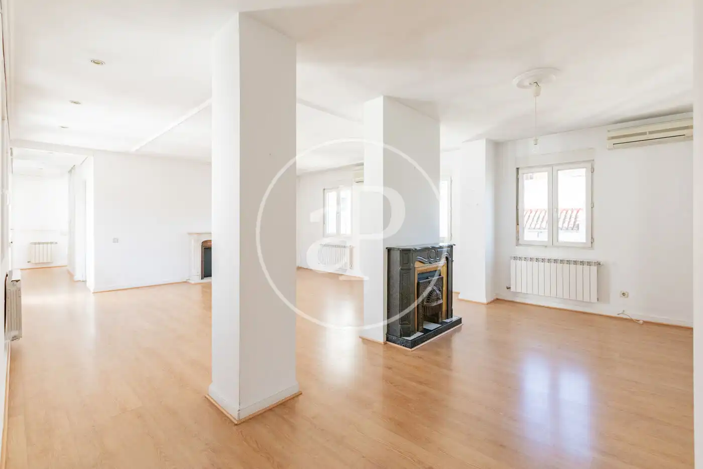 Living room of Flat for rent in Madrid  with Air Conditioner, Heating and Terrace