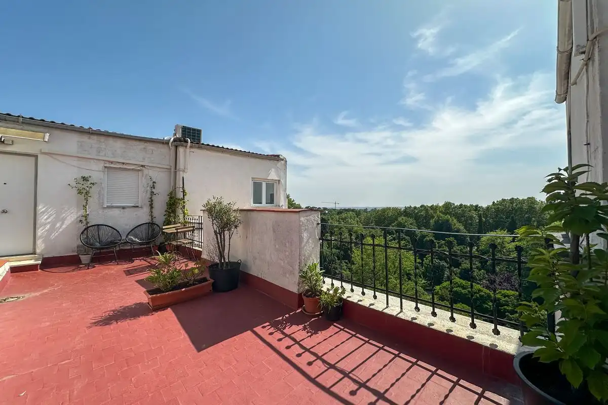 Terraza de Ático de alquiler en Madrid con Aire acondicionado, Calefacción y Terraza