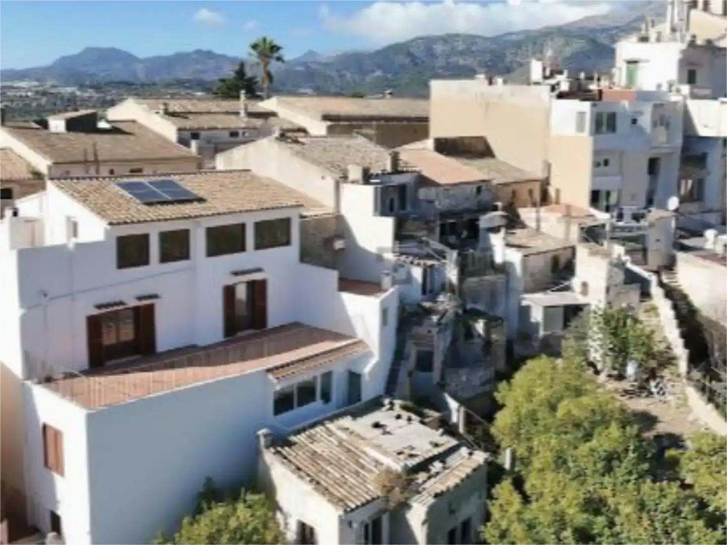 Vista exterior de Piso en venta en Campanet con Jardín privado, Trastero y Piscina