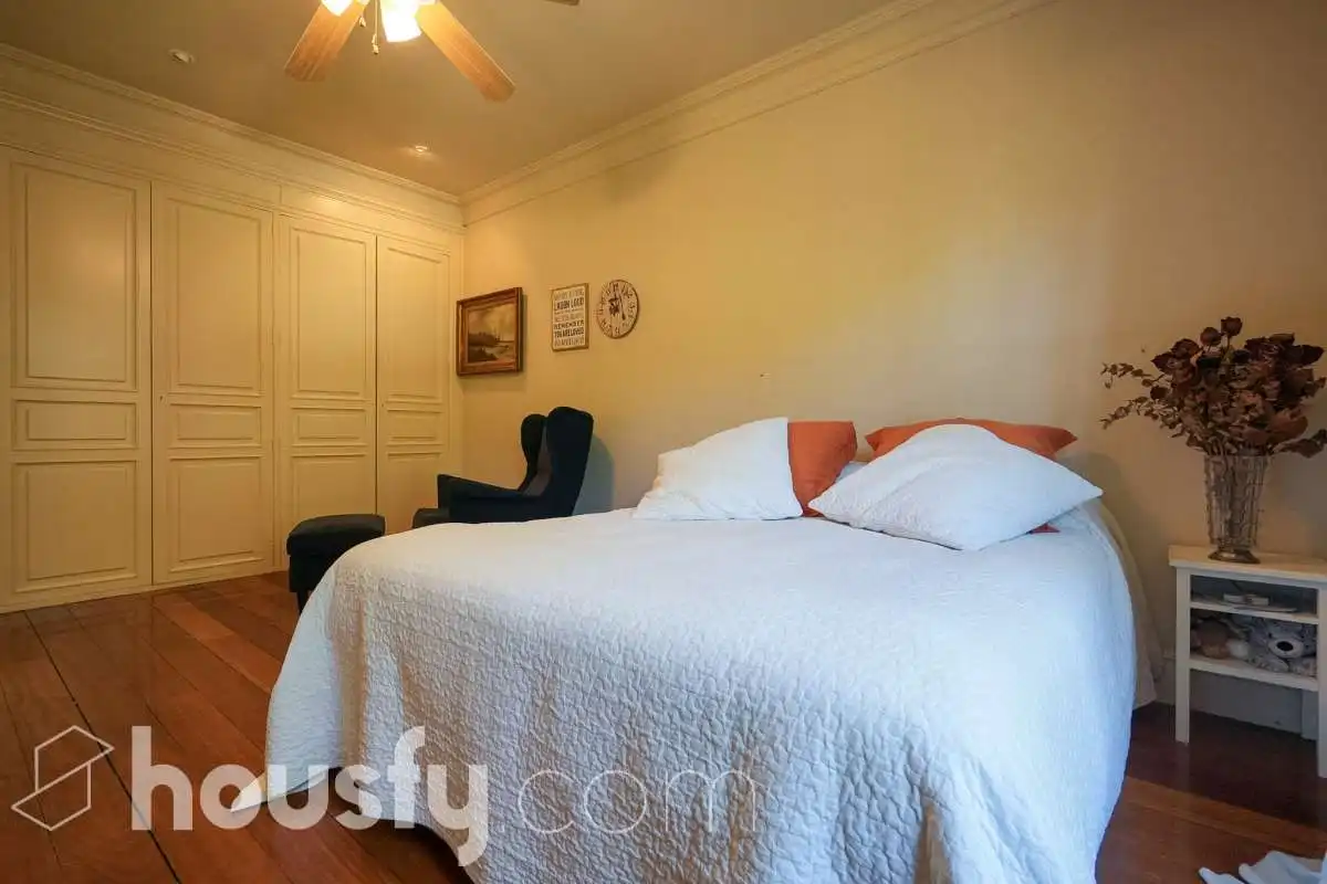 Bedroom of Houses for sale in Pozuelo de Alarcón  with Air Conditioner, Heating and Private garden
