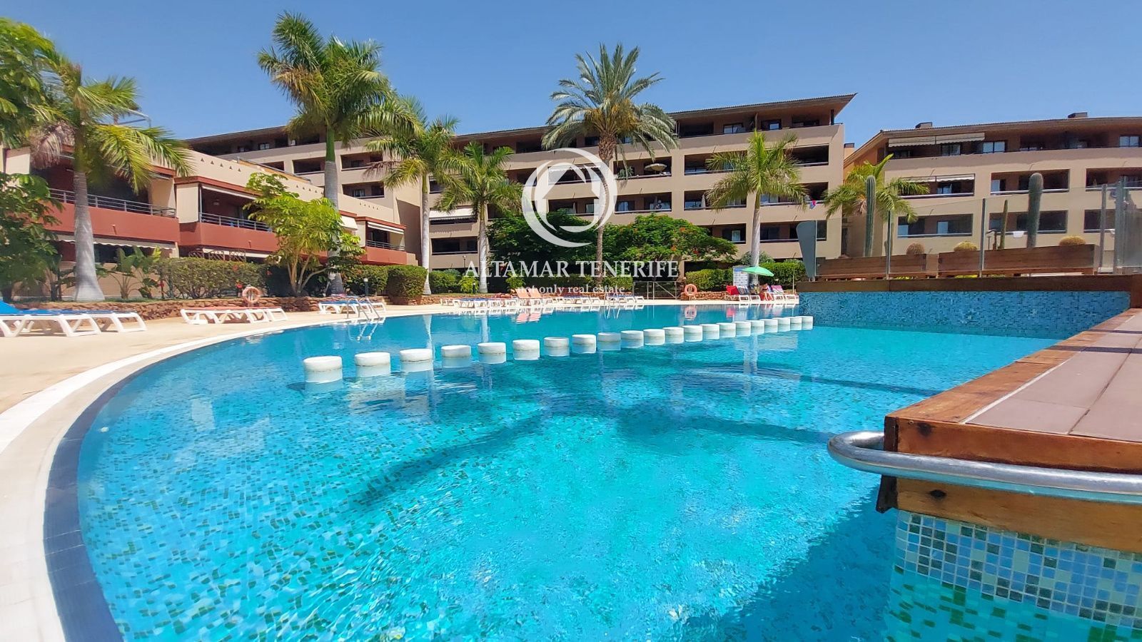 Swimming pool of Single-family semi-detached for sale in Adeje  with Air Conditioner, Private garden and Terrace