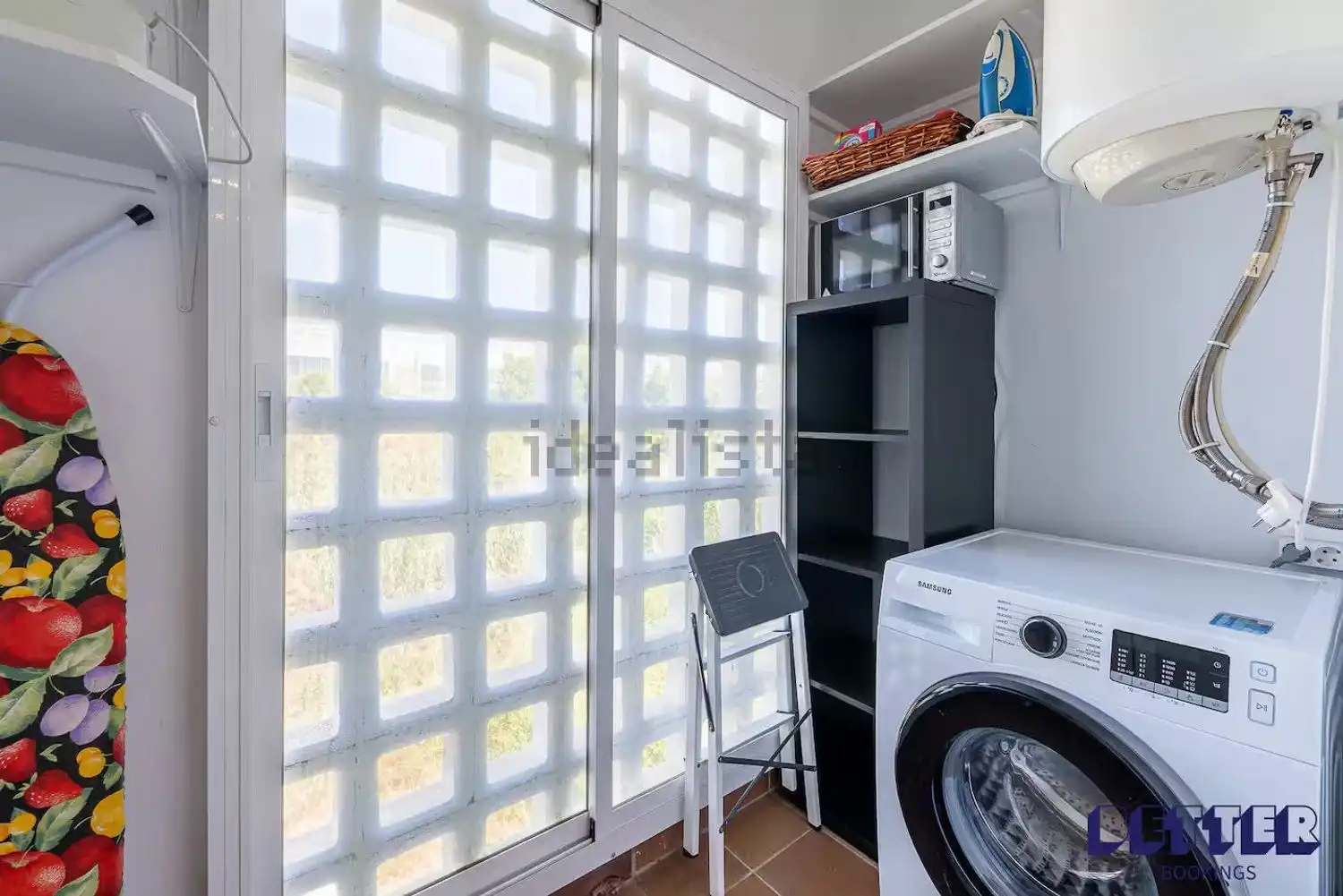Terraza de Apartamento de alquiler en Estepona con Aire acondicionado, Terraza y Piscina