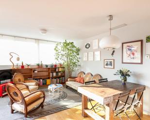 Living room of Apartment to rent in  Barcelona Capital  with Air Conditioner, Heating and Furnished