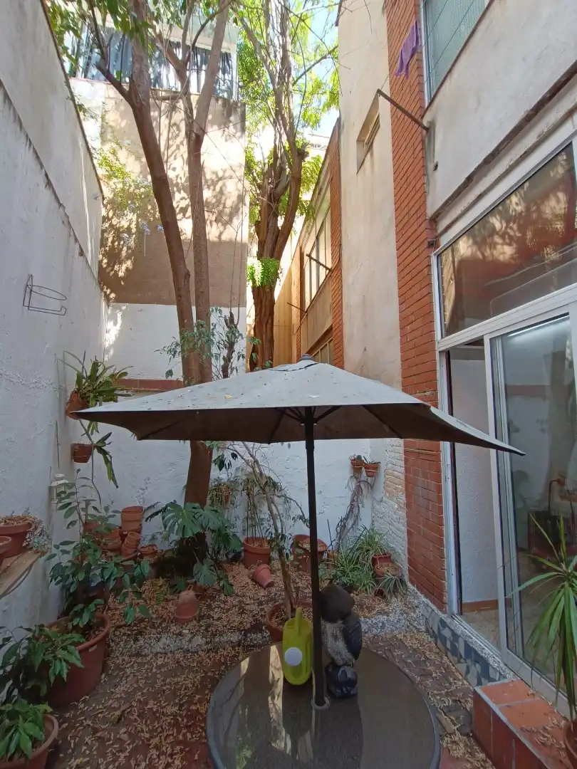 Terraza de Piso en venta en Barcelona con Jardín privado, Parquet y Amueblado