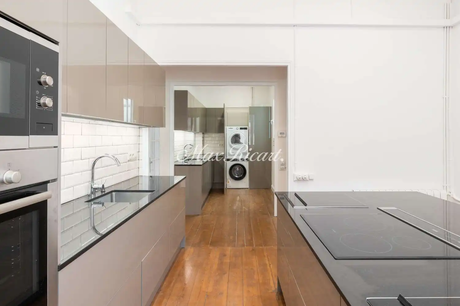 Kitchen of Flat for rent in Barcelona  with Air Conditioner, Heating and Swimming Pool