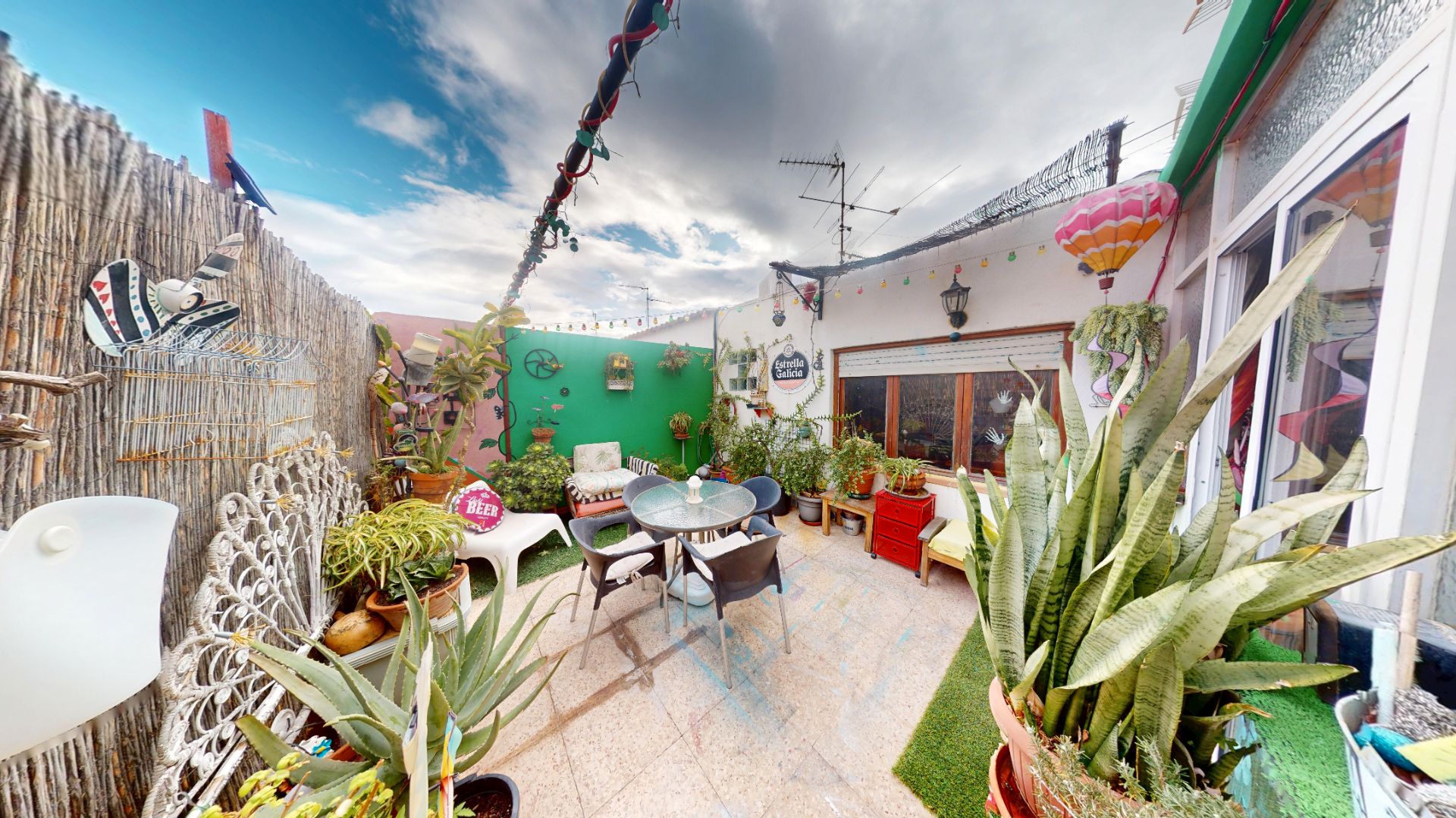 Terrace of Attic for sale in Alicante / Alacant  with Air Conditioner, Terrace and Furnished