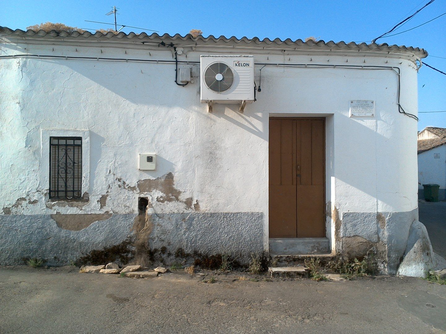 Vista exterior de Casa o xalet en venda en Valverde de Llerena