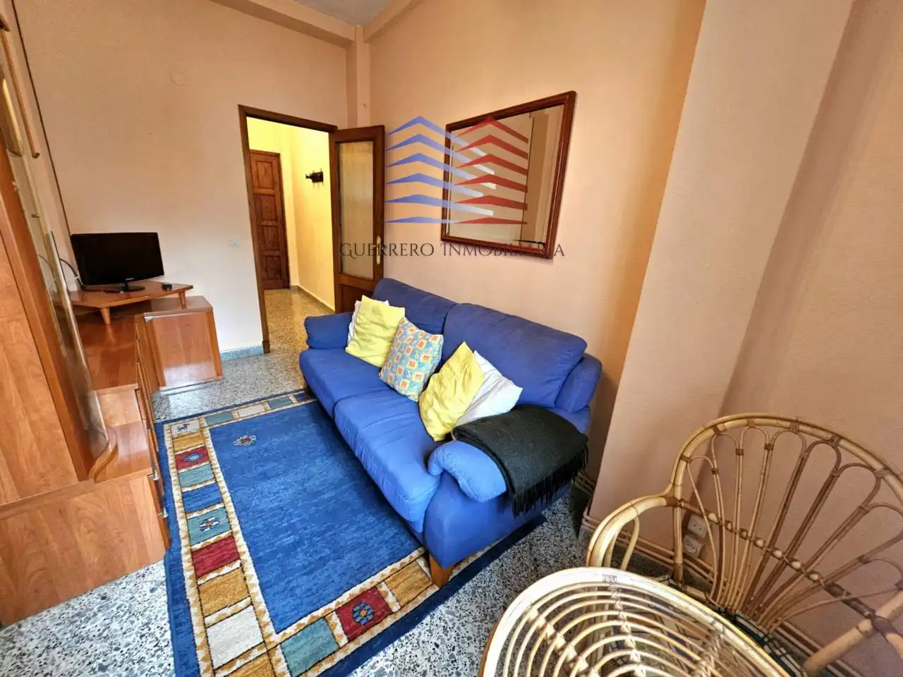 Sala d'estar de Apartament de lloguer en Ourense Capital  amb Calefacció, Terrassa i Traster