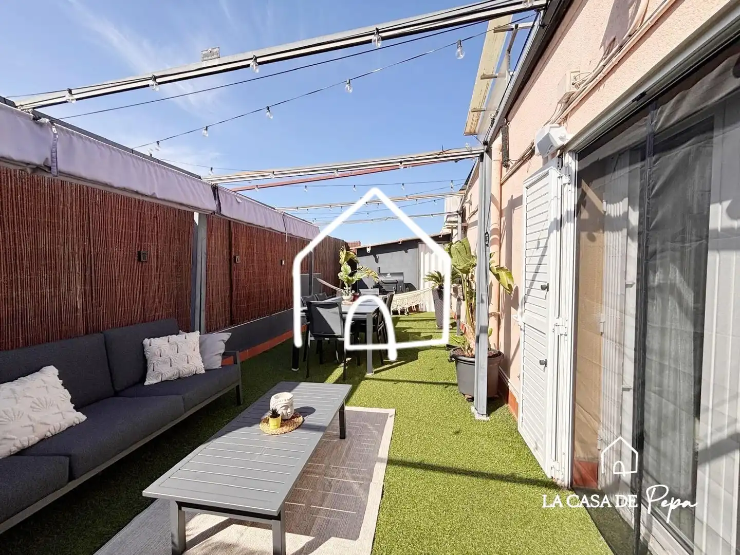 Terrasse von Dachboden zum Verkauf in Viladecans mit Klimaanlage, Heizung und Parkett