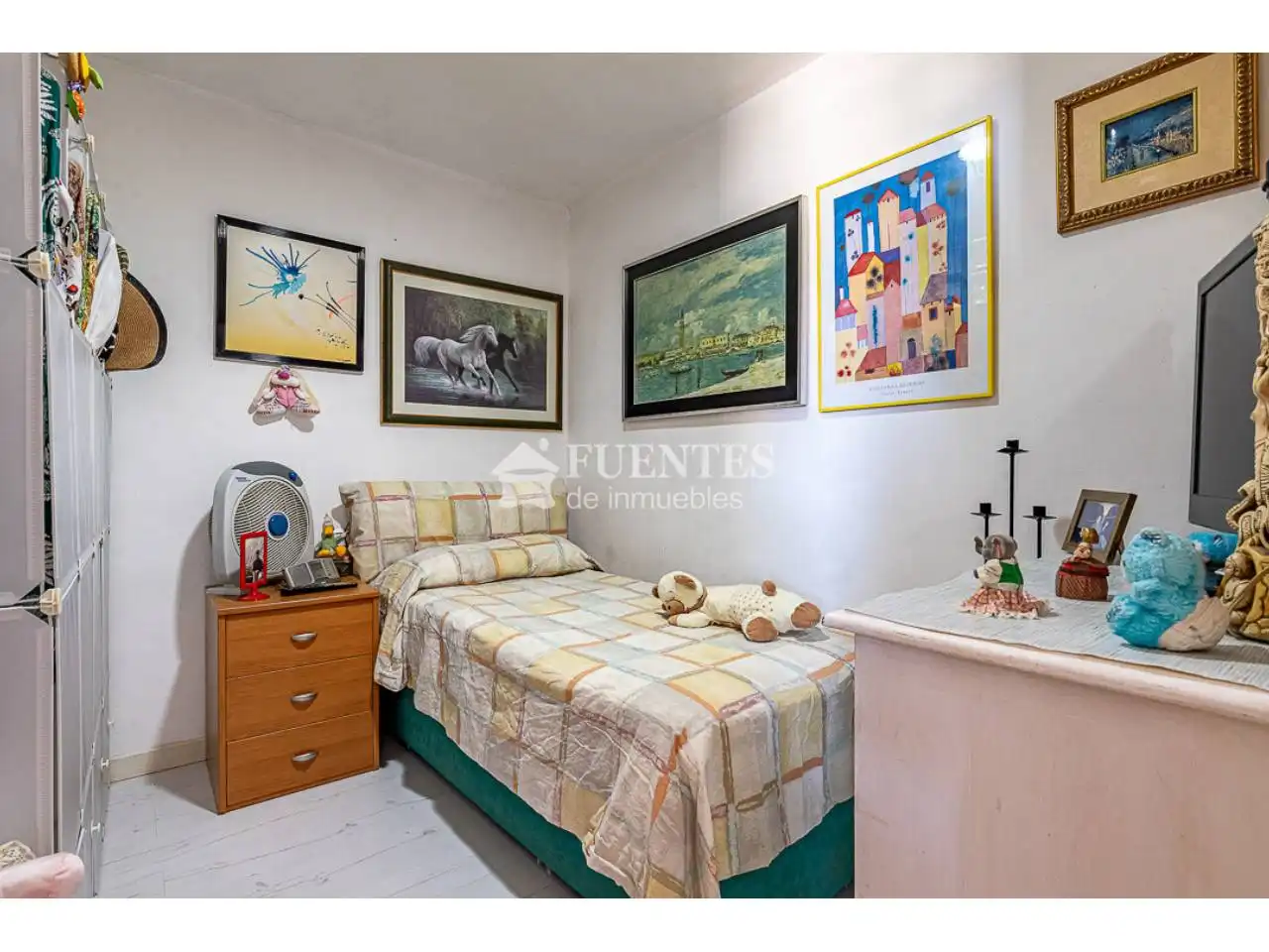 Bedroom of Flat for sale in Alicante / Alacant  with Furnished, Balcony and Alarm