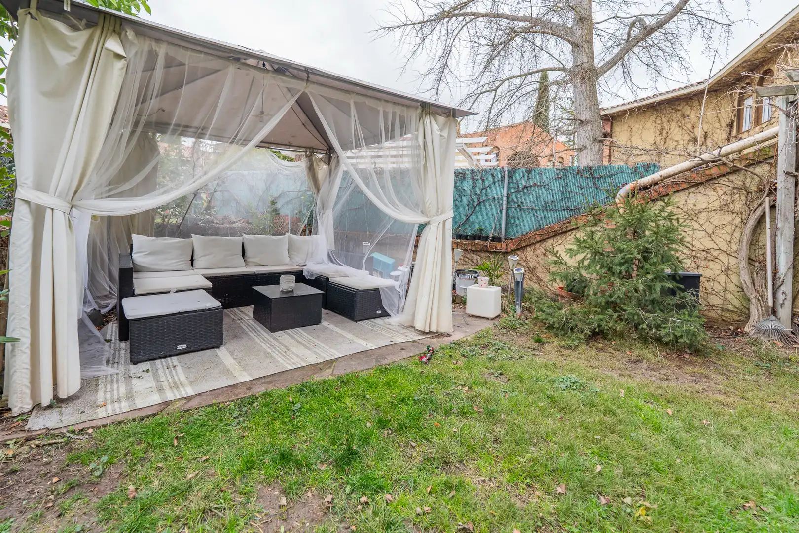 Terrace of Detached homes for sale in Ciudalcampo  with Air Conditioner, Heating and Private garden