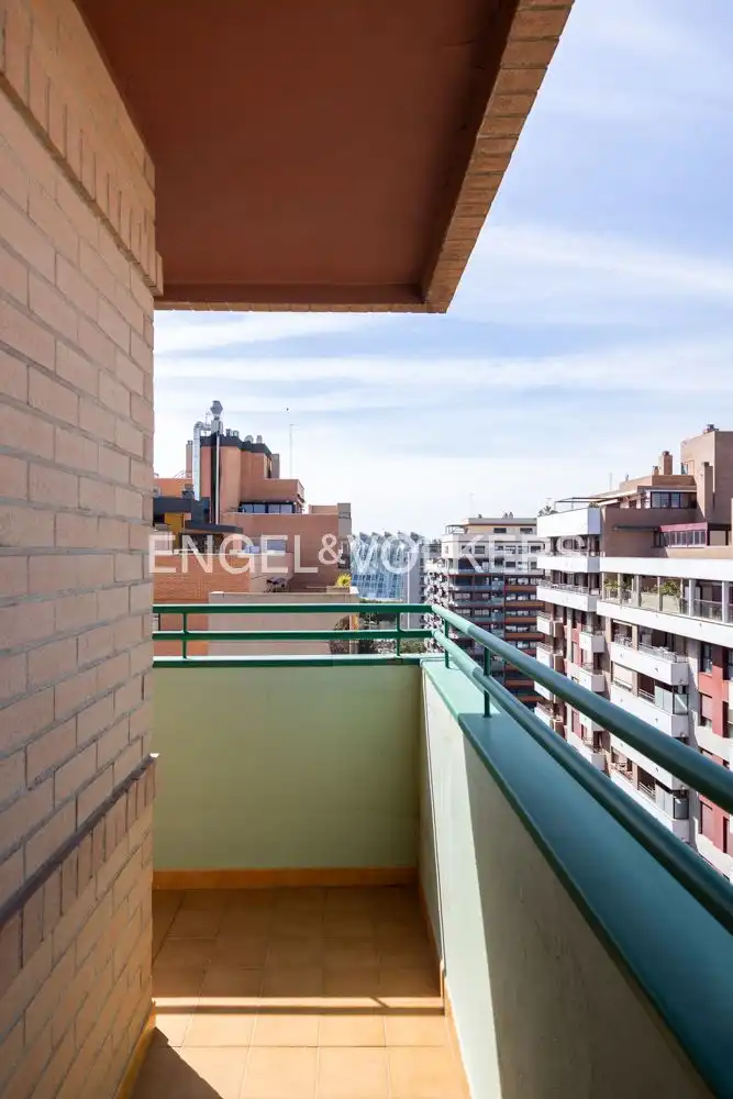 Terrasse von Wohnung zum Verkauf in Valencia mit Klimaanlage, Heizung und Terrasse