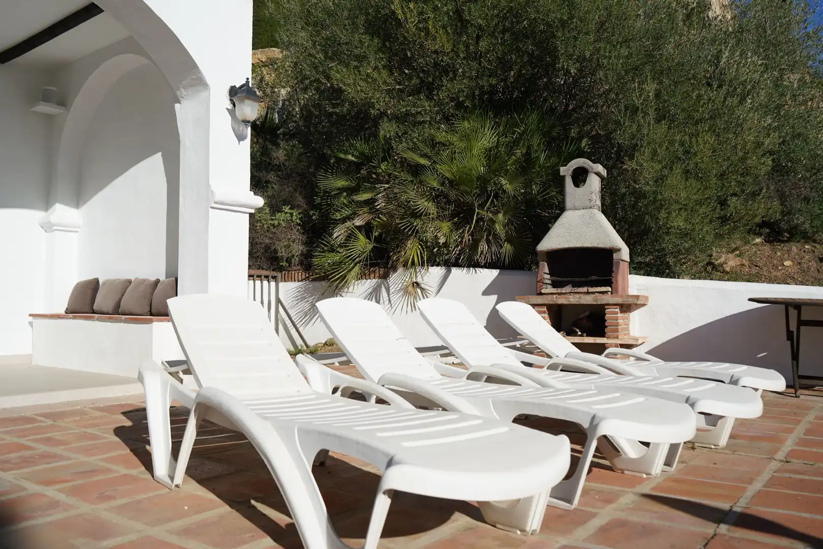 Terraza de Casa o chalet en venta en Mijas con Aire acondicionado, Jardín privado y Terraza