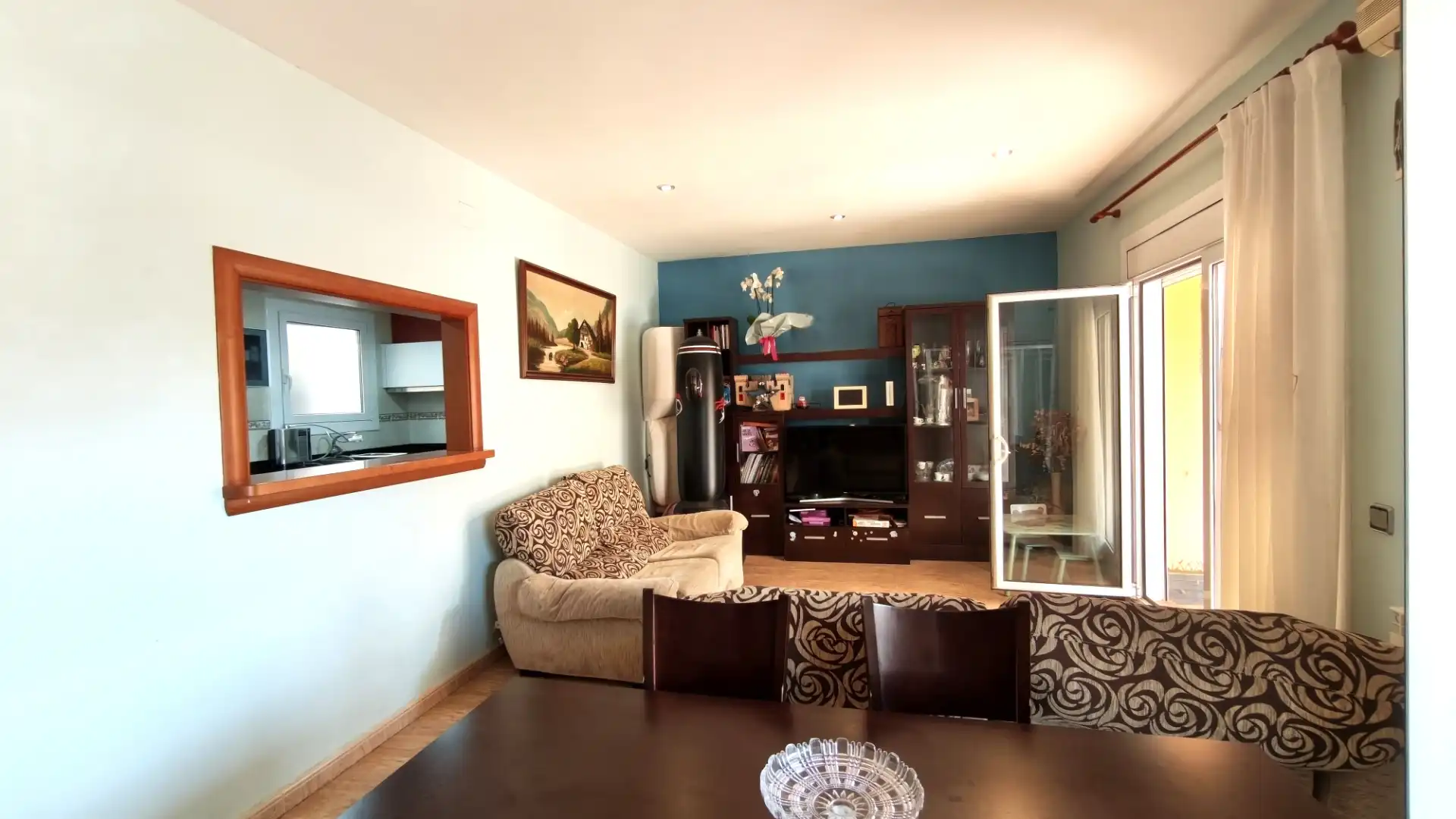 Sala de estar de Piso en venta en Sant Fruitós de Bages con Aire acondicionado, Calefacción y Terraza