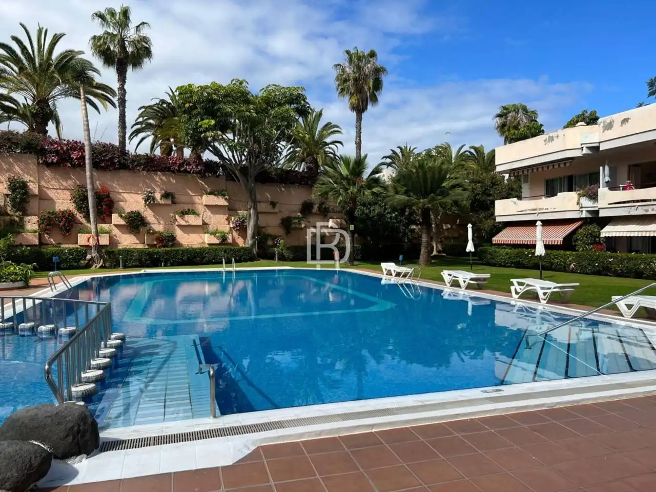 Piscina de Piso de alquiler en Puerto de la Cruz con Terraza, Amueblado y Balcón