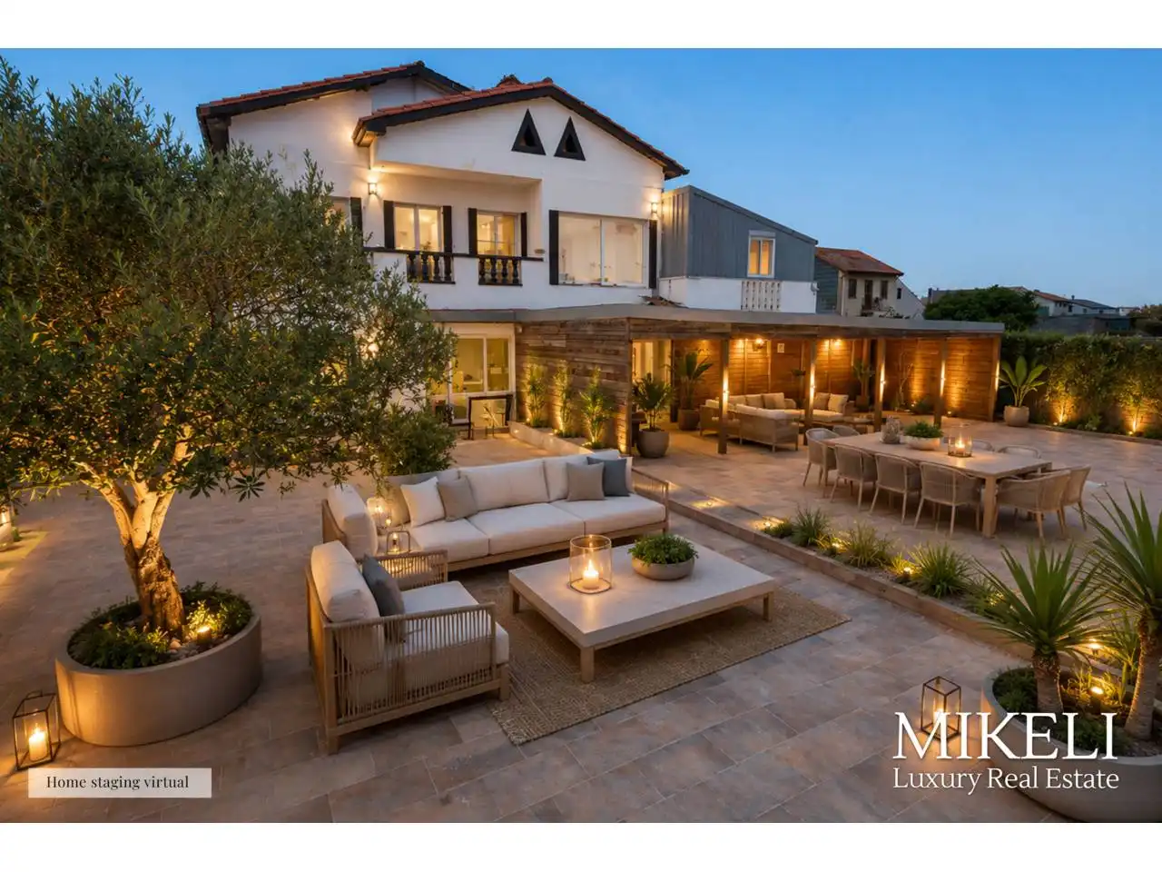 Terraza de Casa o chalet en venta en Santander con Aire acondicionado, Calefacción y Jardín privado