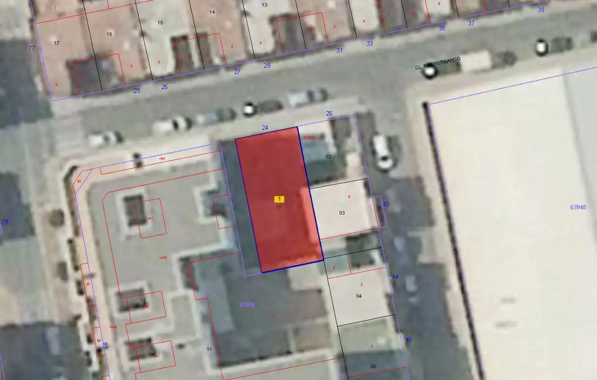 Terrains et parcelles à vendre à Calle San Bernardo, imagen 2