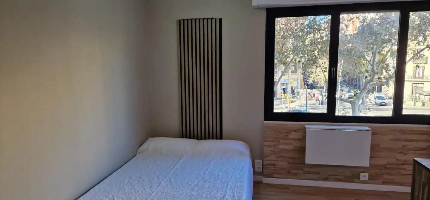 Bedroom of Study for rent in Barcelona  with Heating and Furnished