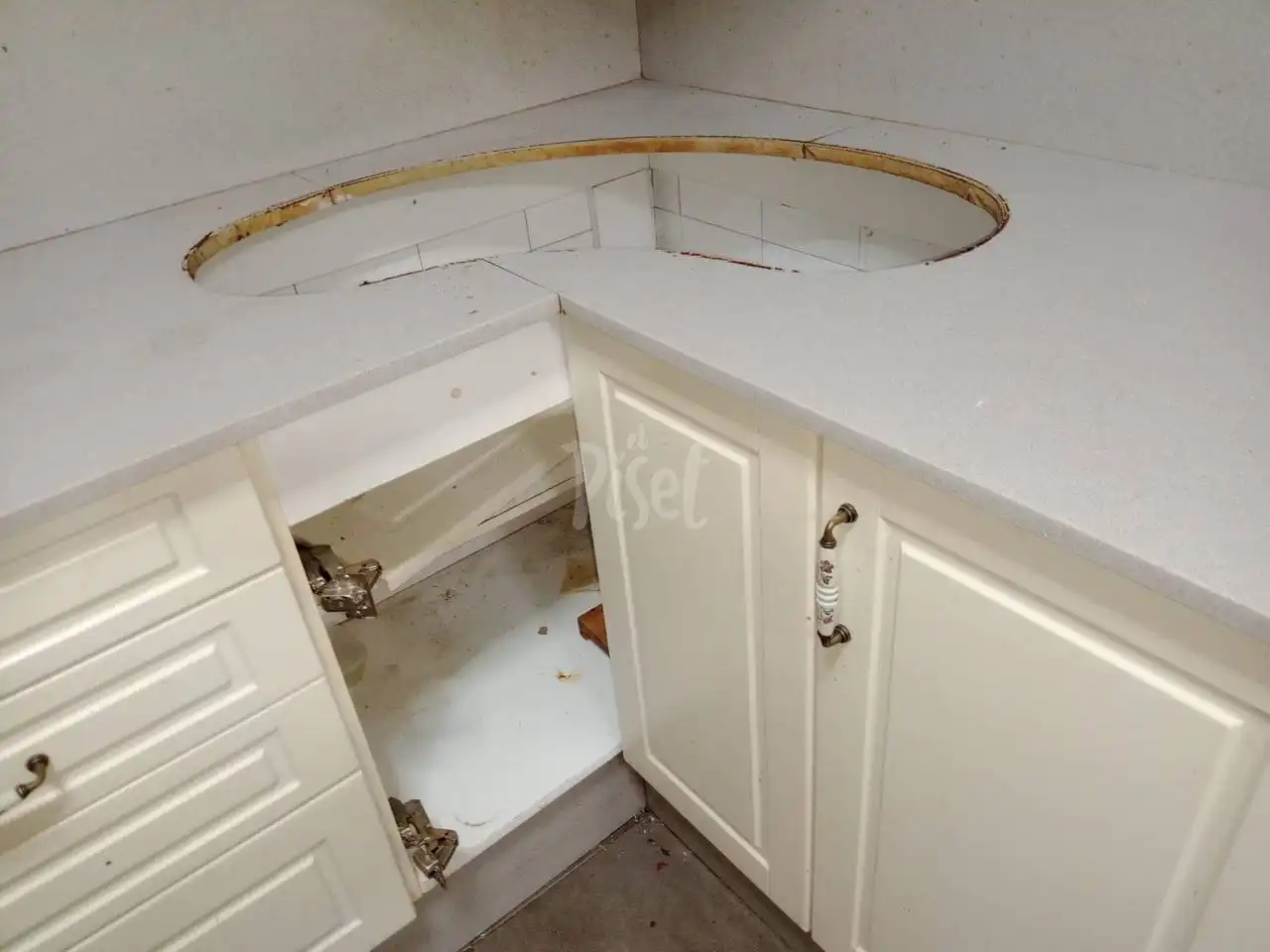 Cocina de Piso en venta en Canyelles con Jardín privado y Terraza
