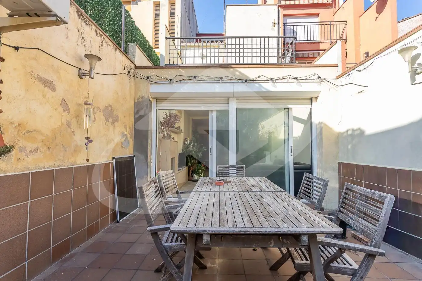 Terrasse von Haus oder Chalet zum Verkauf in Sabadell mit Klimaanlage, Privatgarten und Terrasse