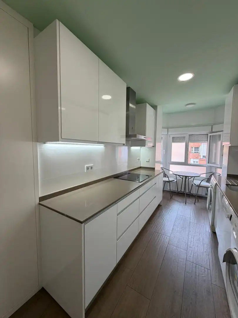 Cocina de Piso de alquiler en Madrid con Aire acondicionado, Calefacción y Parquet