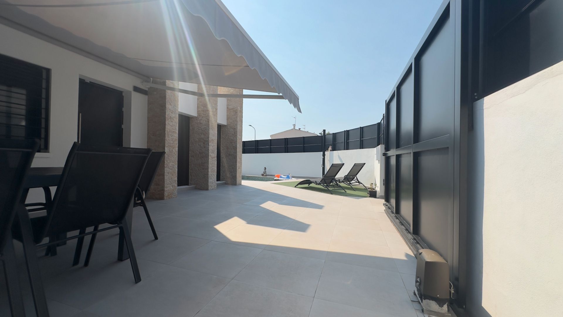 Terrassa de Casa o xalet en venda en Santa Pola amb Aire condicionat, Calefacció i Jardí privat