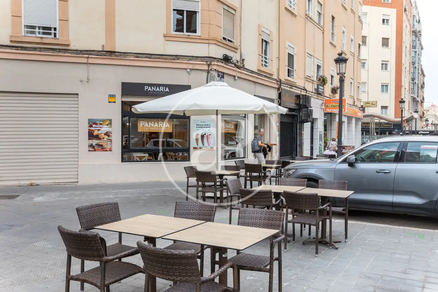Terrassa de Pis de lloguer en Valencia amb Aire condicionat, Calefacció i Moblat