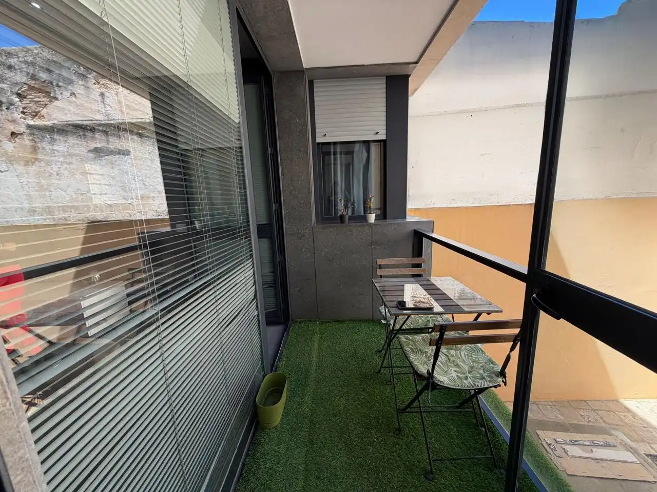 Balcony of Flat for sale in Sanlúcar de Barrameda  with Air Conditioner, Terrace and Furnished