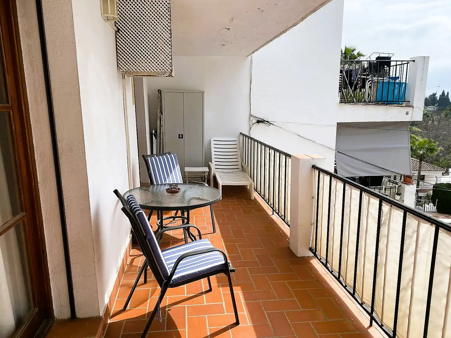 Terrace of Apartments for sale in Mijas  with Air Conditioner, Terrace and Furnished