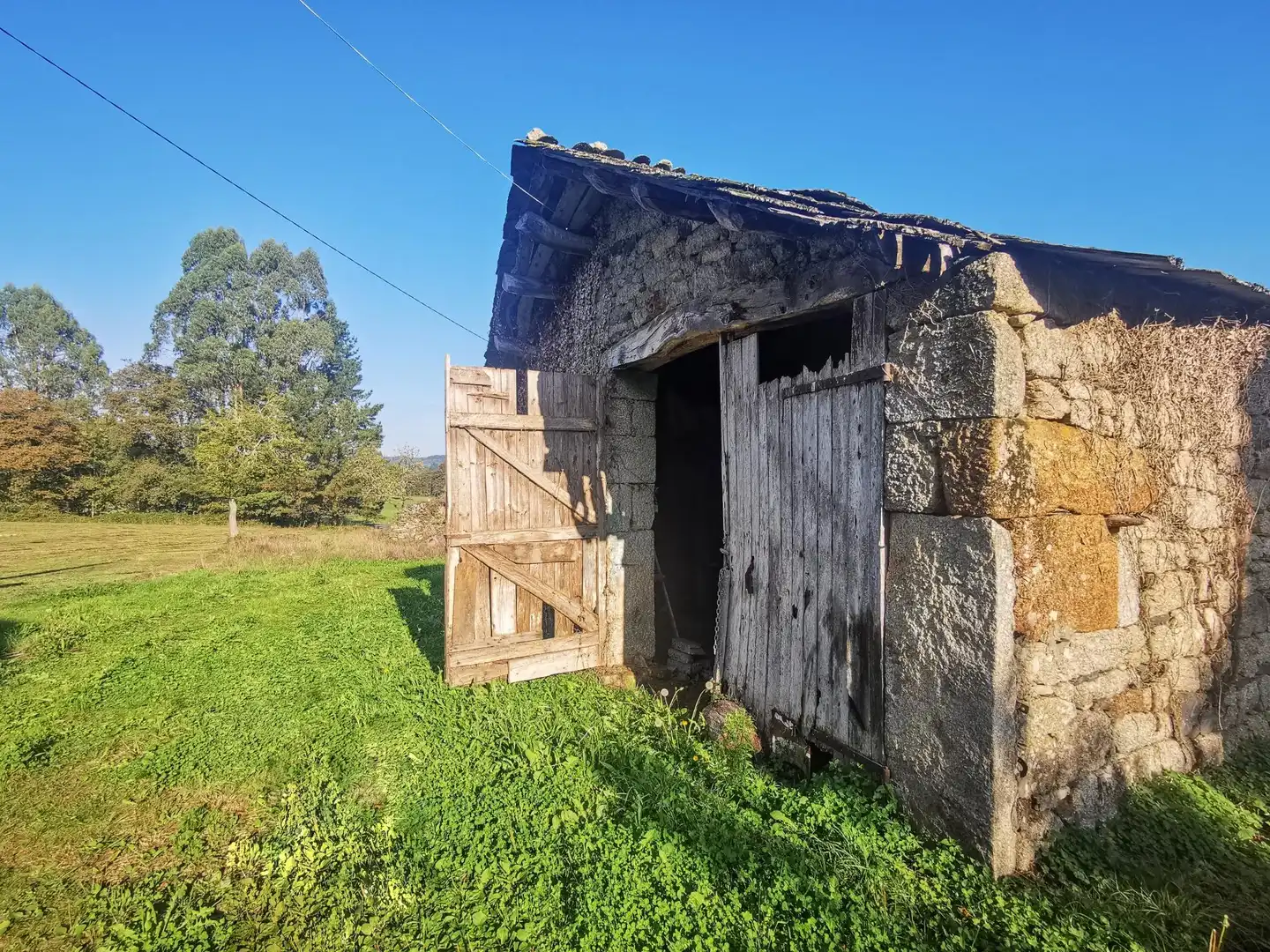 Außenansicht von Haus oder Chalet zum Verkauf in Guitiriz mit Privatgarten