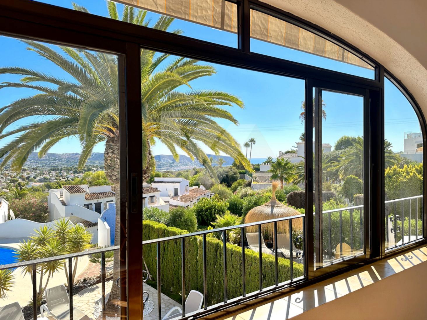 Vista exterior de Casa o chalet en venta en Moraira con Aire acondicionado, Calefacción y Jardín privado
