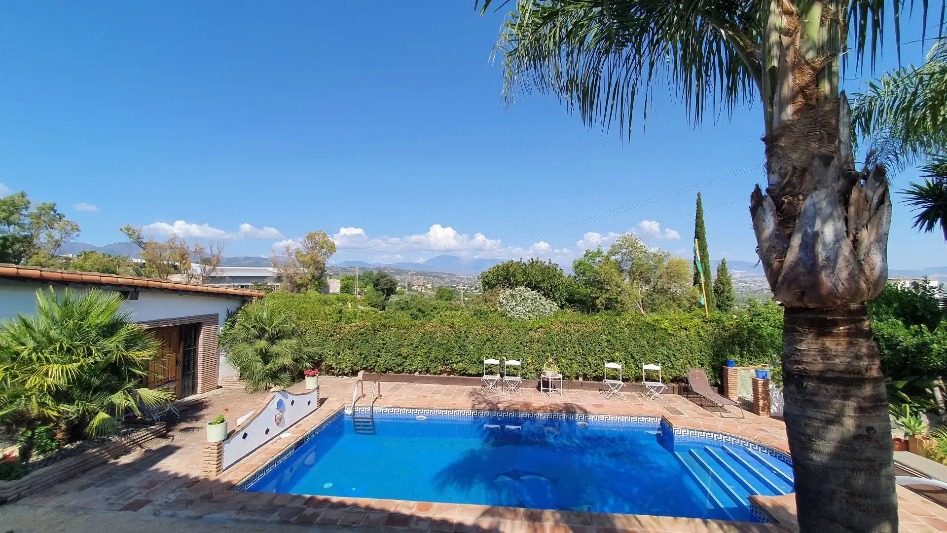 Piscina de Finca rústica en venta en Alhaurín El Grande con Piscina