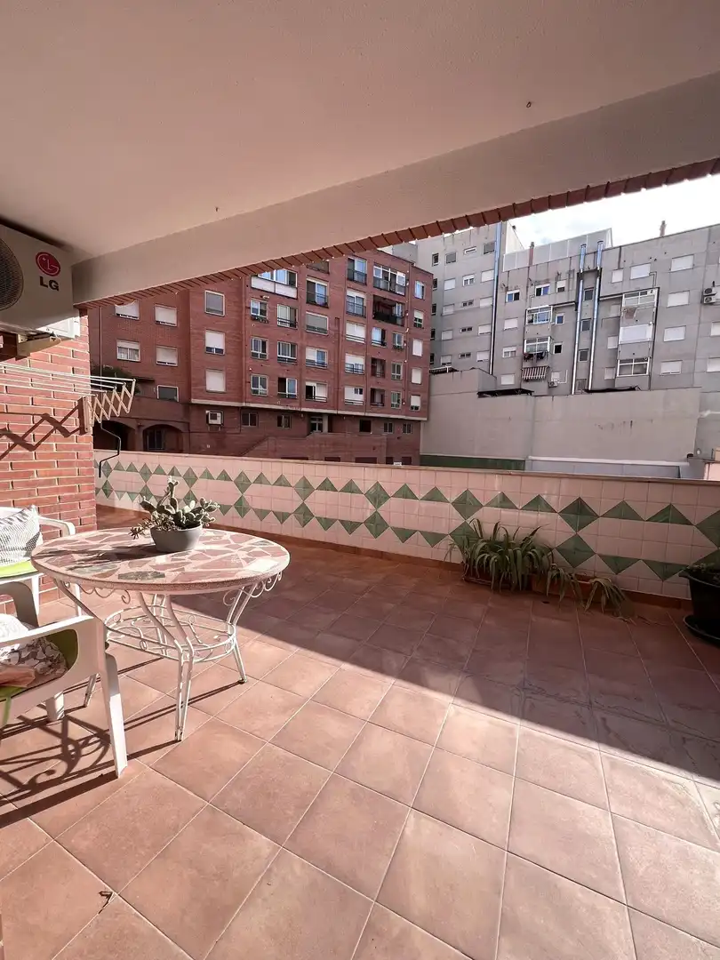 Terrace of Flat for sale in Alcoy / Alcoi  with Air Conditioner, Terrace and Furnished
